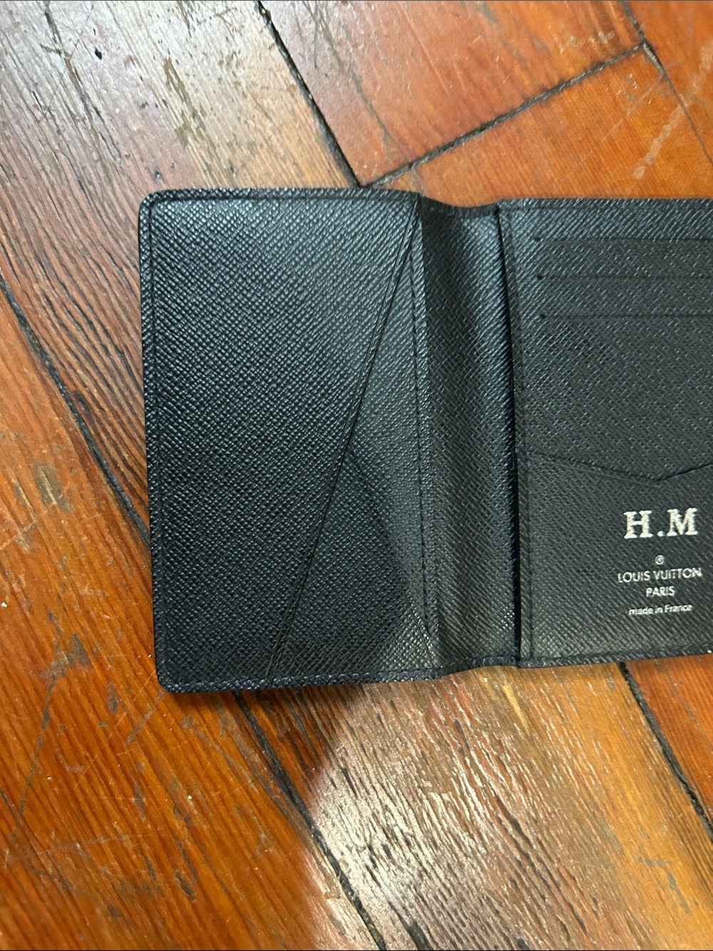 Louis Vuitton Pocket Organizer in Monogram Eclipse canvas. - Picture 6 of 13